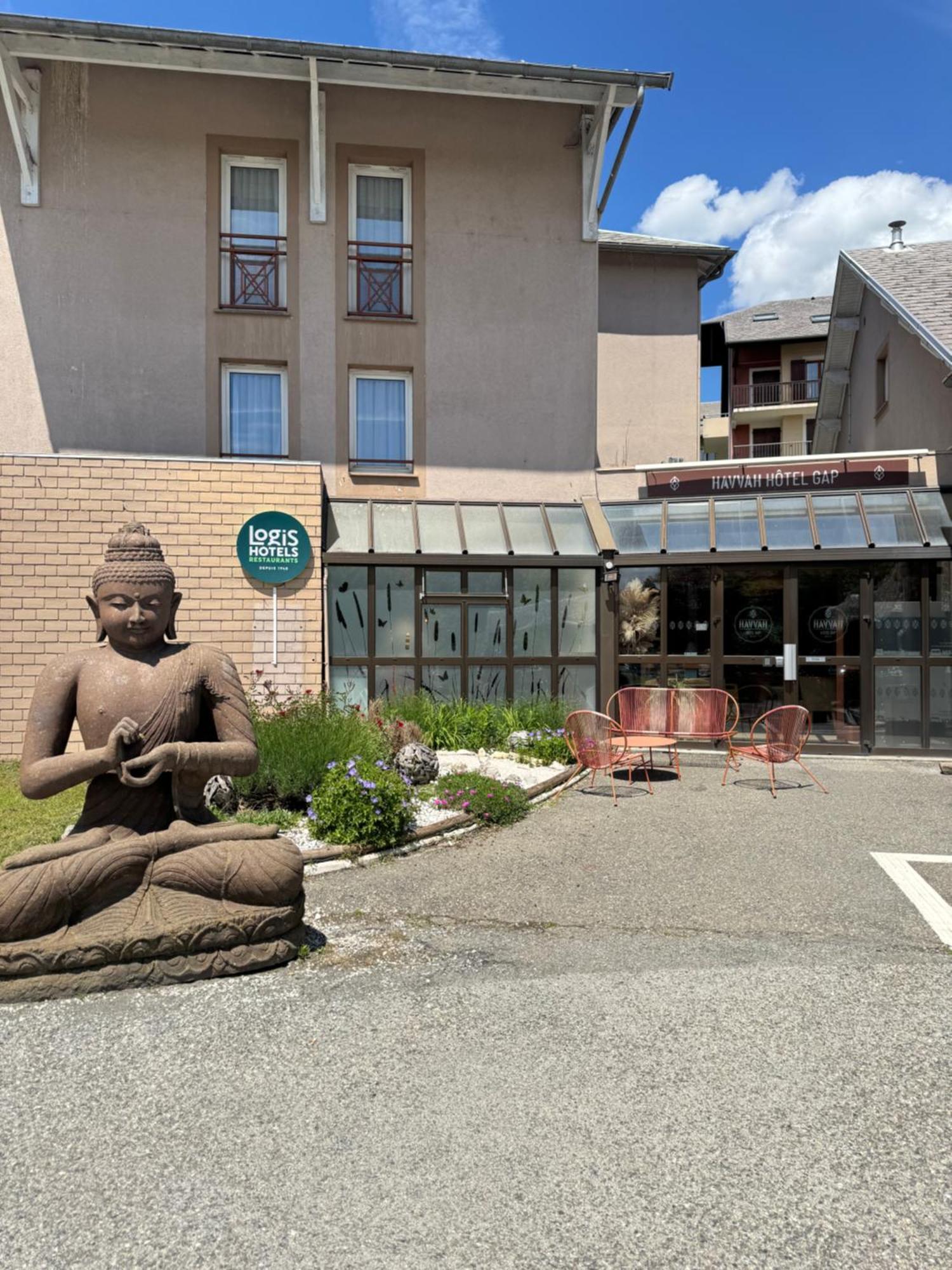 Logis Havvah Hotel Gap Bagian luar foto